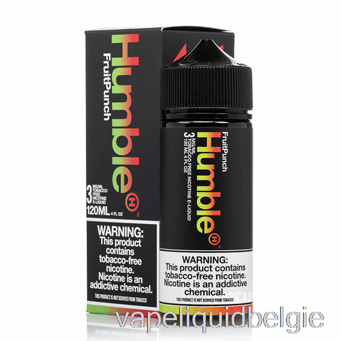 Vape België Fruitpunch - Bescheiden Sap Co - 120ml 3mg